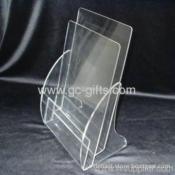 Beautiful Curve Display Rack For Brochure 